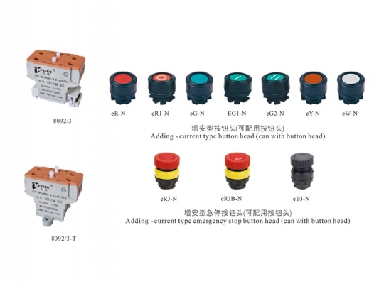 2021 China New Design Waterproof Crimp Wire Connectors - 8092/3 series Explosion-proof control button – Feice